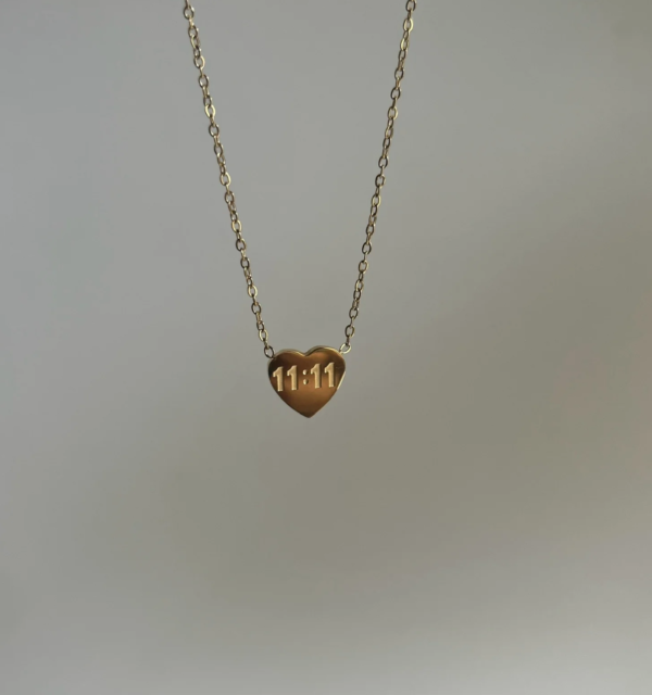Heart 11:11 Necklace