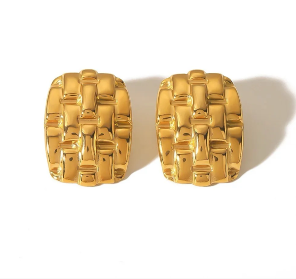 Gold Plated Stud Earrings