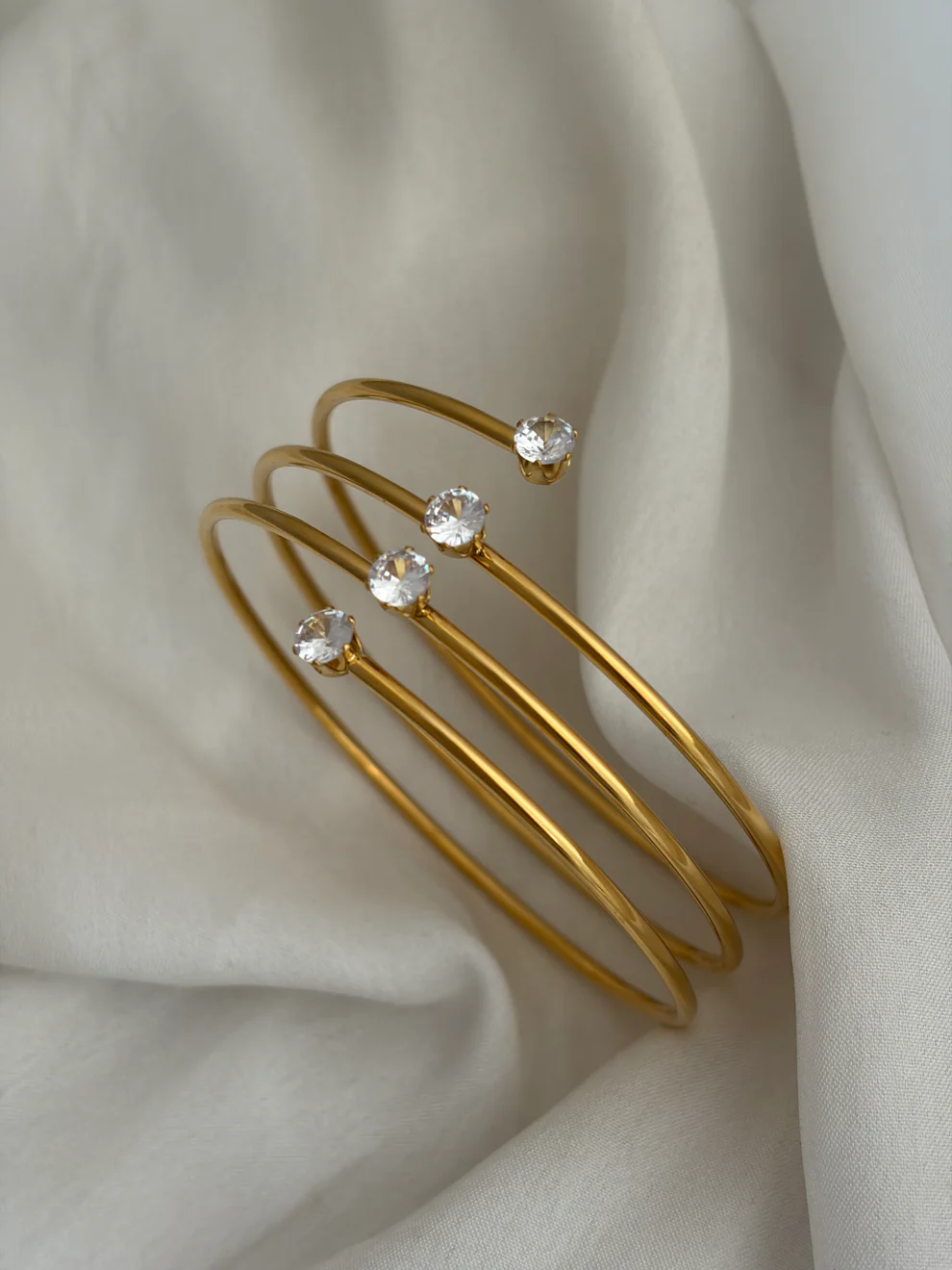 Spiral Studded Bracelet