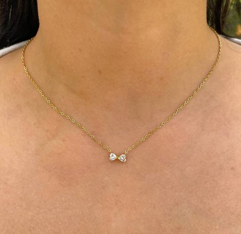Mini Bow Necklace