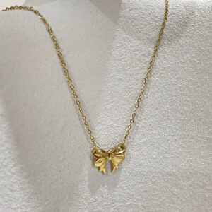 Rae Bow Necklace