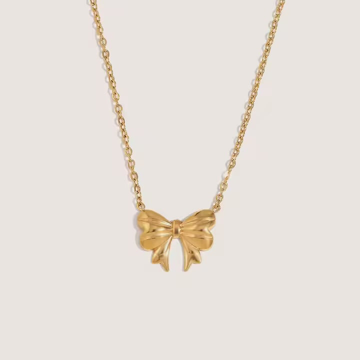 Rae Bow Necklace