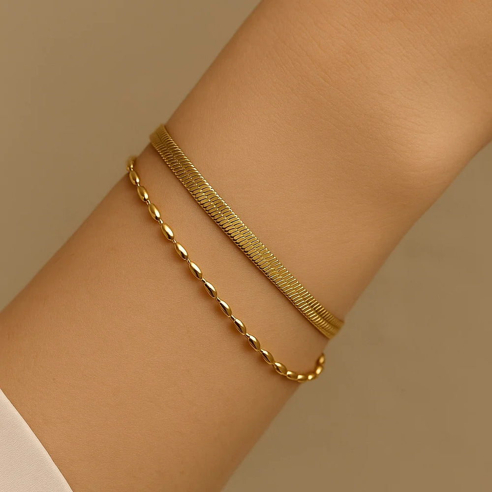 Elaya Layered Bracelet