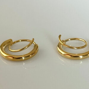 Faux Piercing Hoops