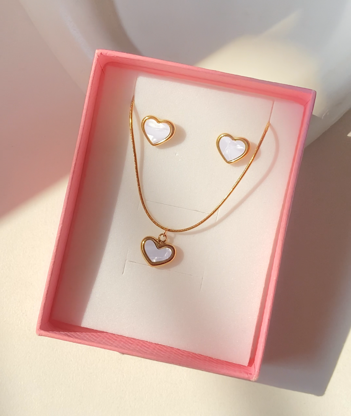 Heart of Pearl Set