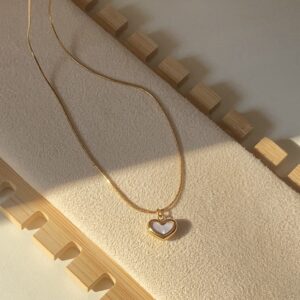 Heart of Pearl Necklace