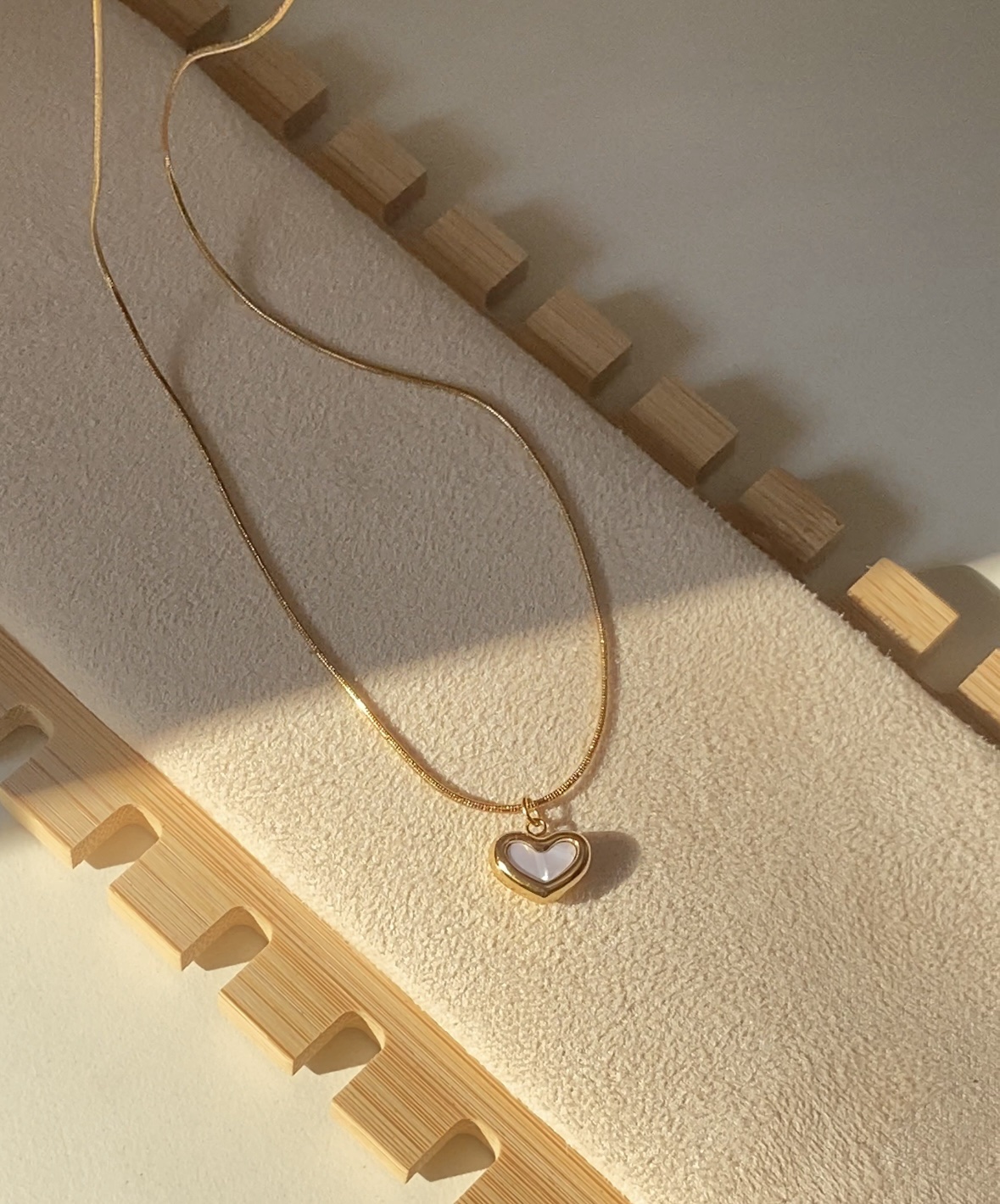 Heart of Pearl Necklace
