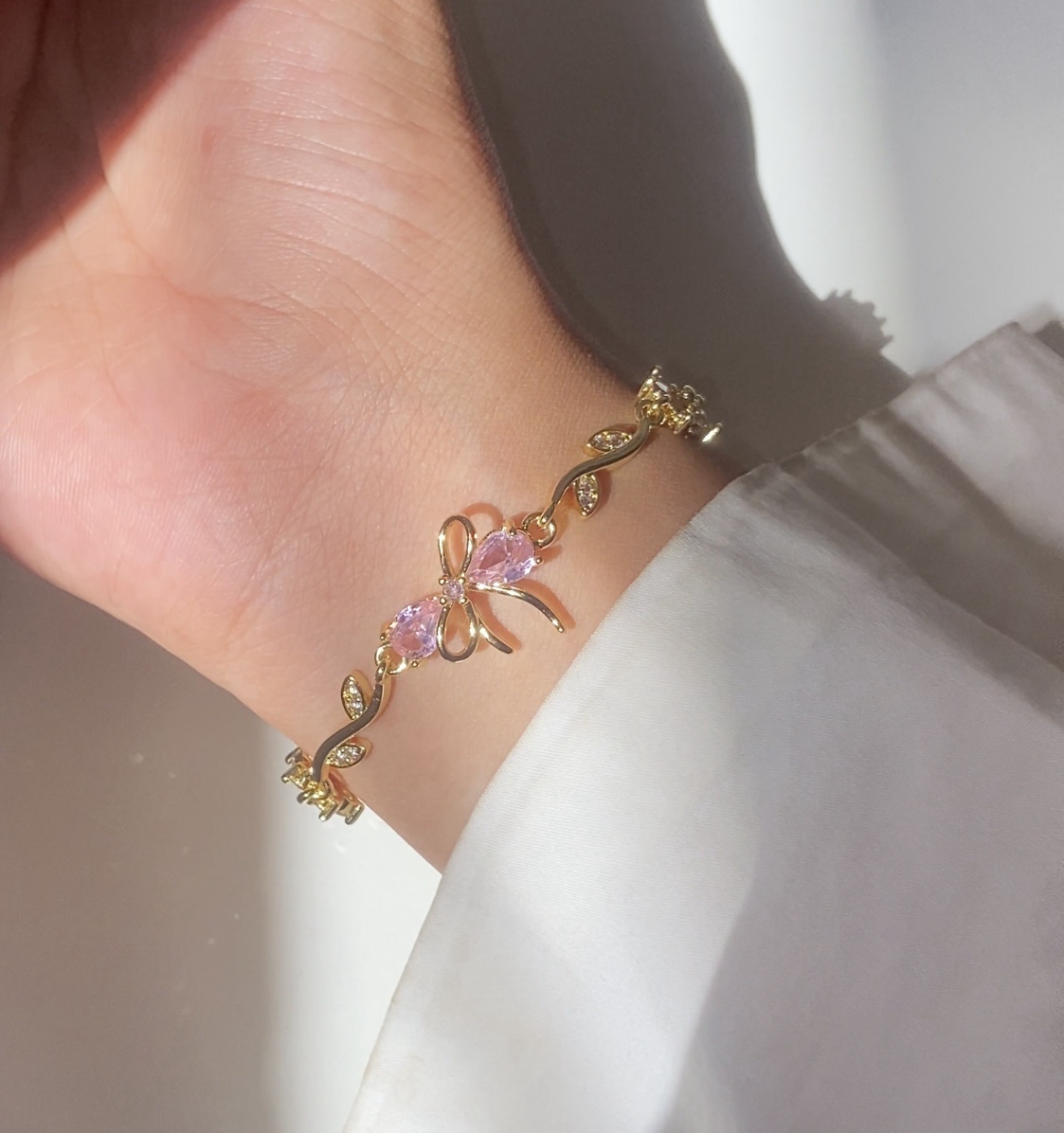 Sweetheart Bow Bracelet