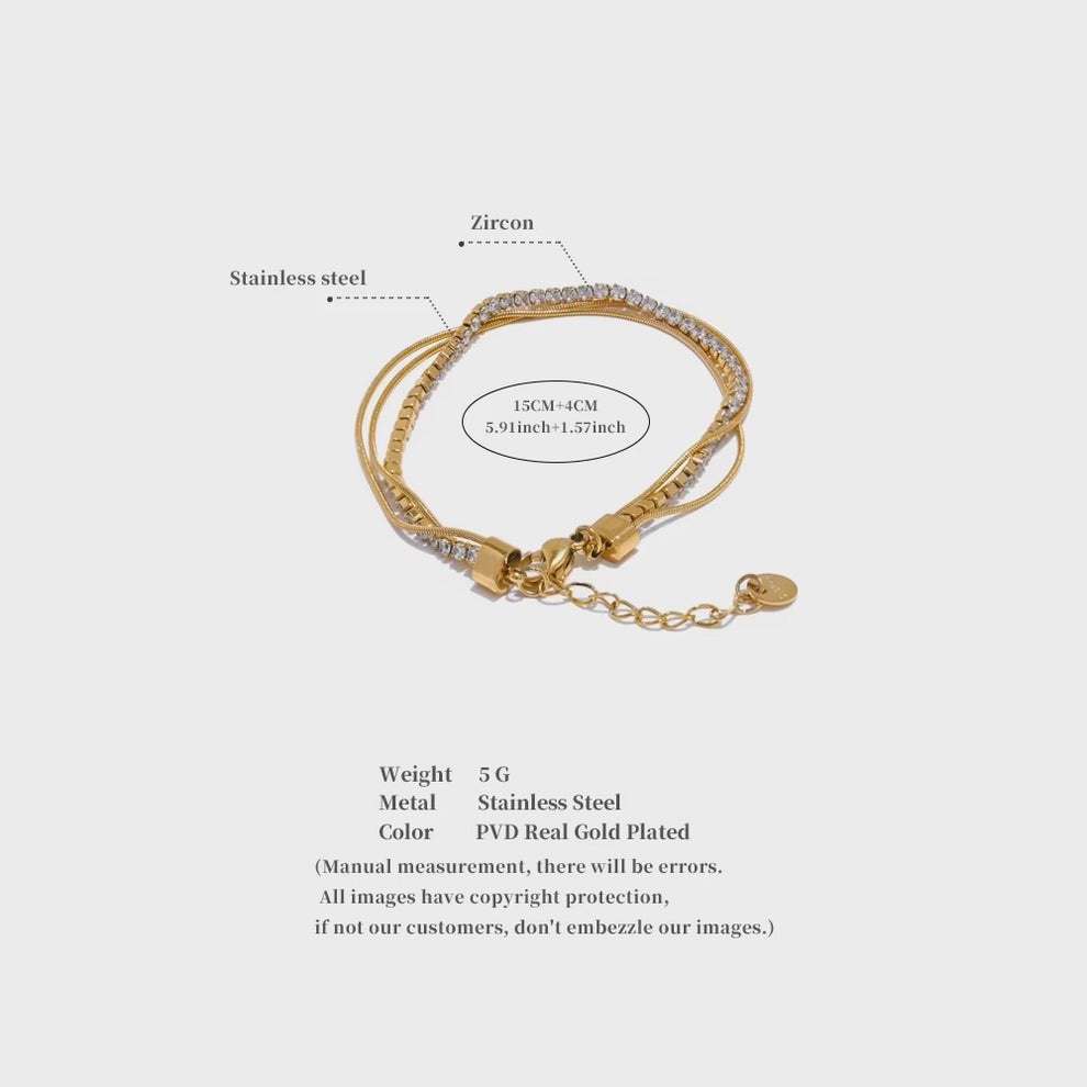 Cassie Tennis Bracelet