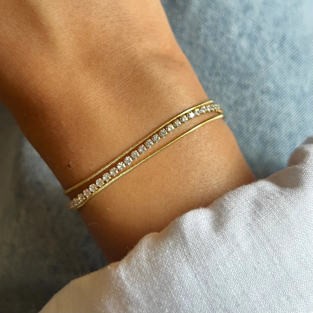 Cassie Tennis Bracelet