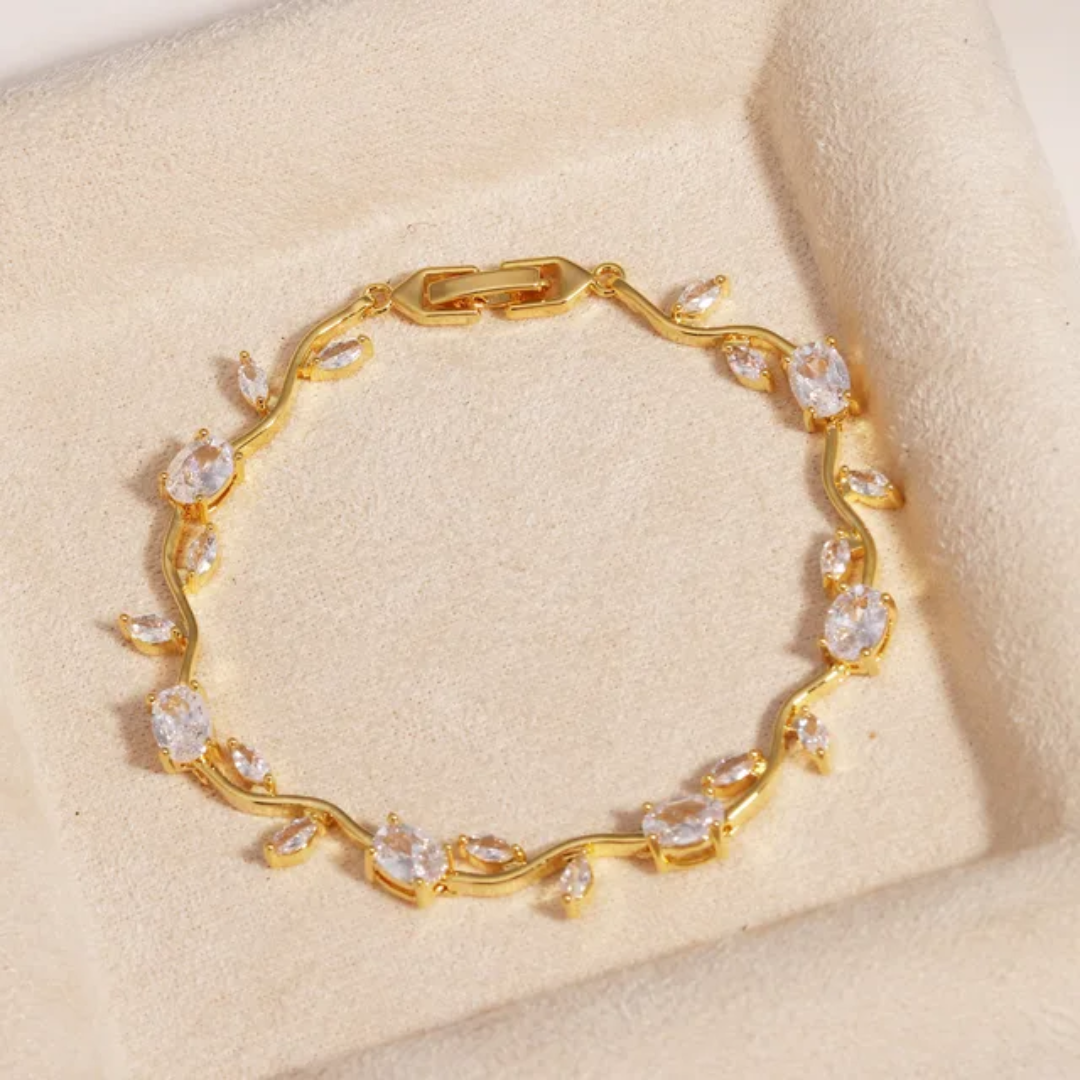 Crystal Tulip Bracelet