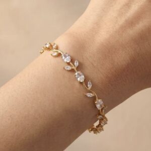 Crystal Tulip Bracelet