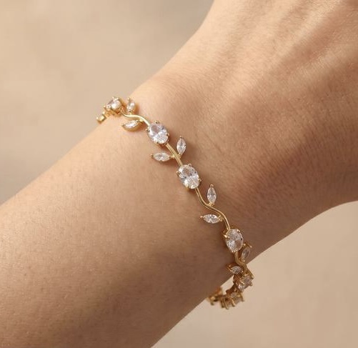 Crystal Tulip Bracelet