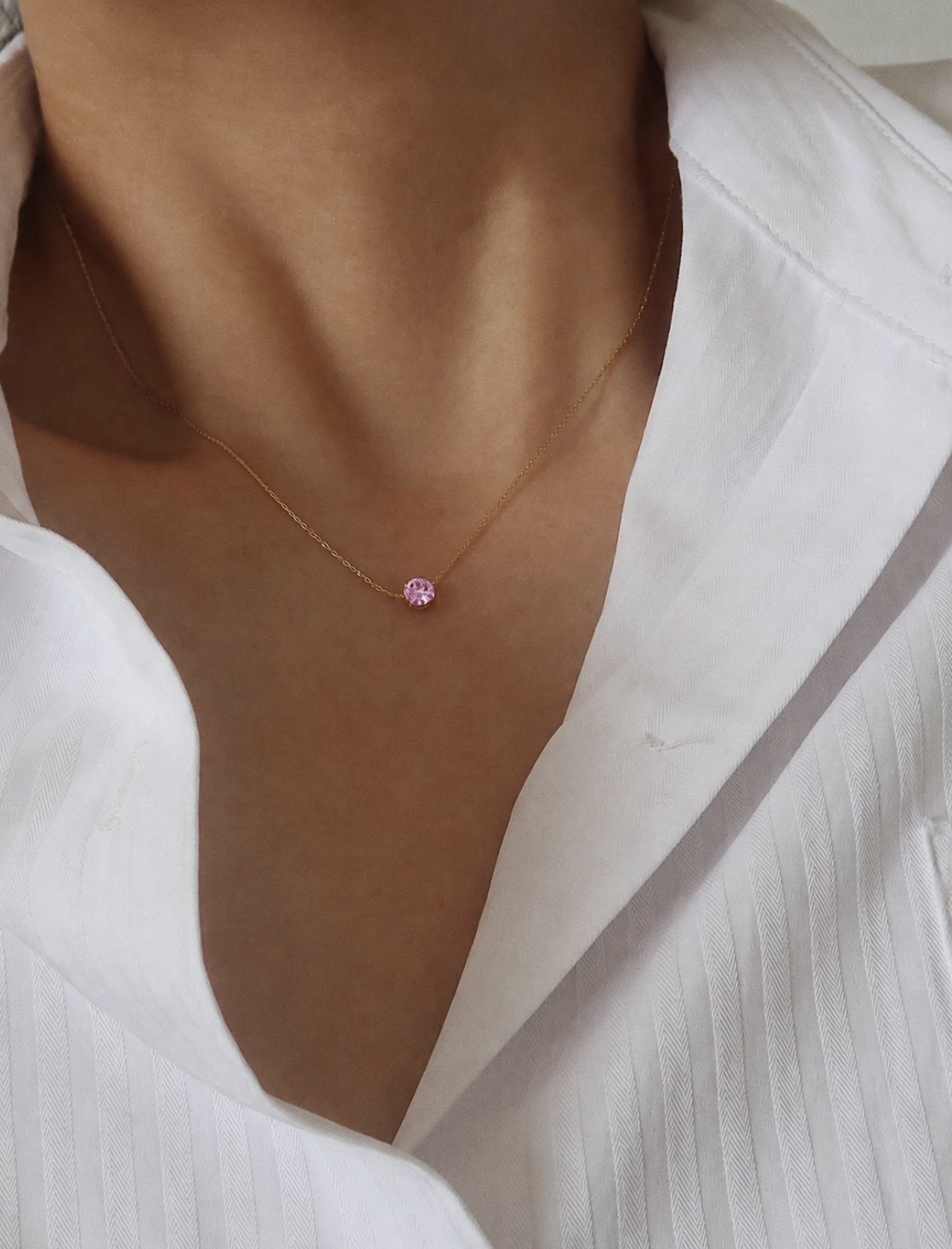Pink Darla Necklace