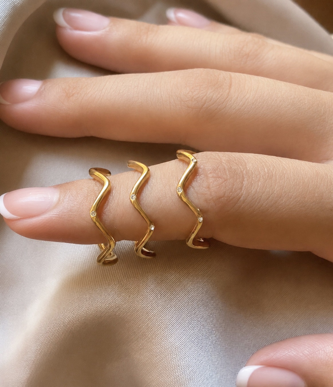 Kelly Rings (set of 3)