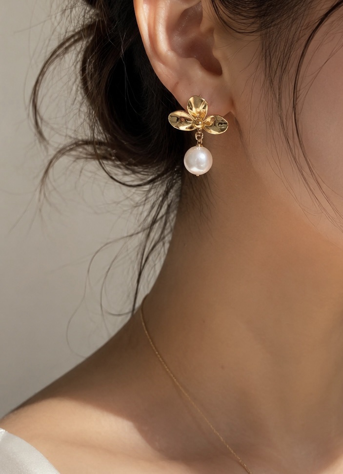 Rosette Earrings