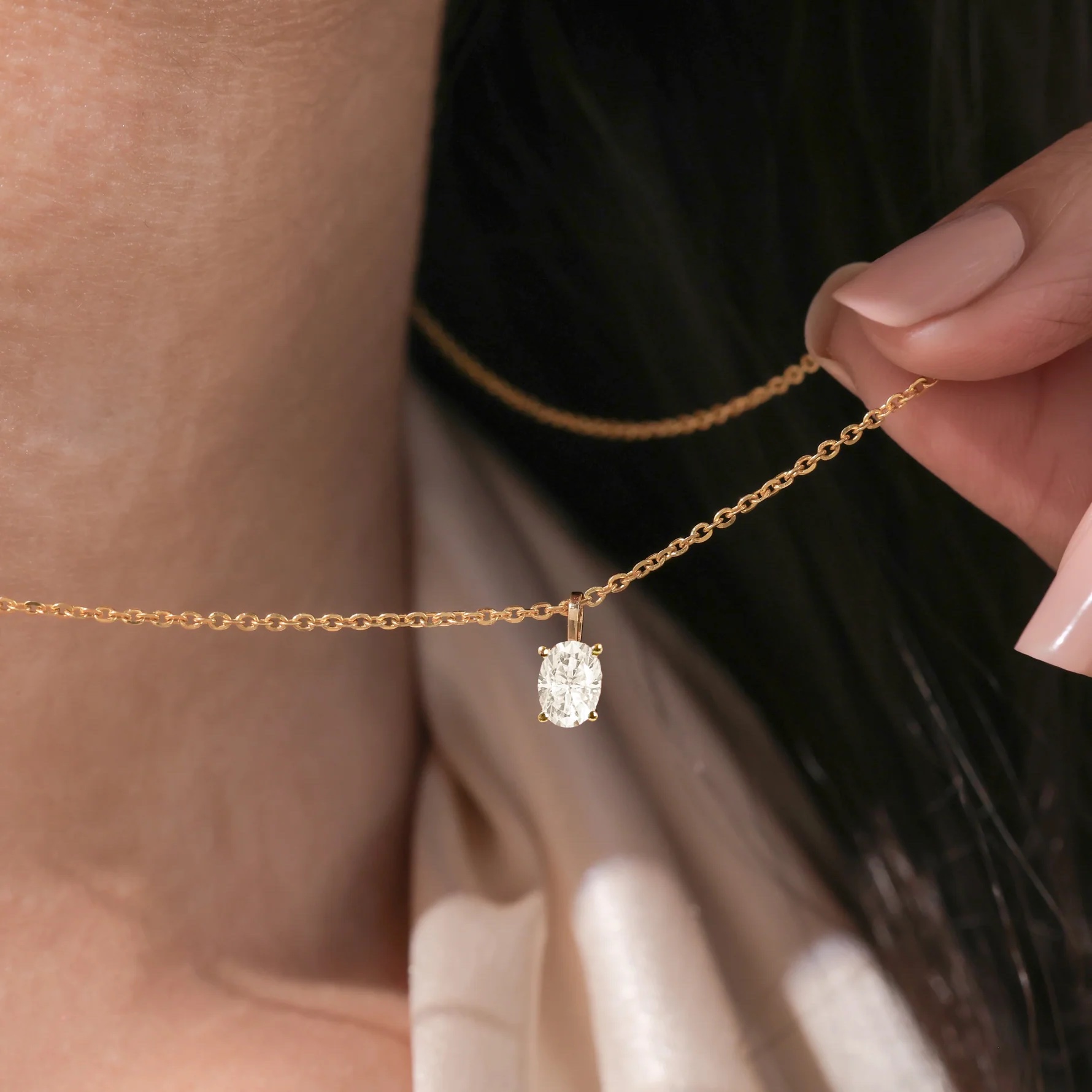 Lyana Solitaire Necklace