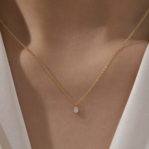 Lyana Solitaire Necklace