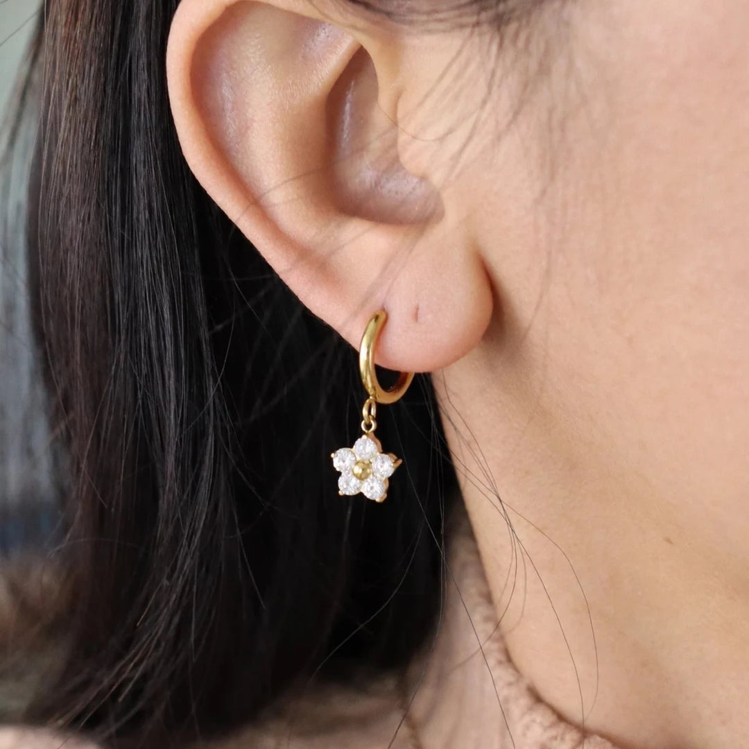 Blossom Hoops