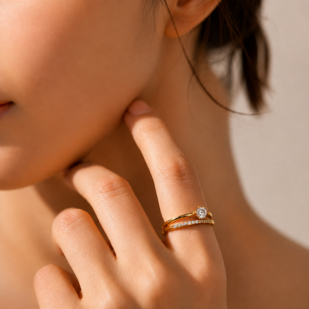Hazel Layered Ring