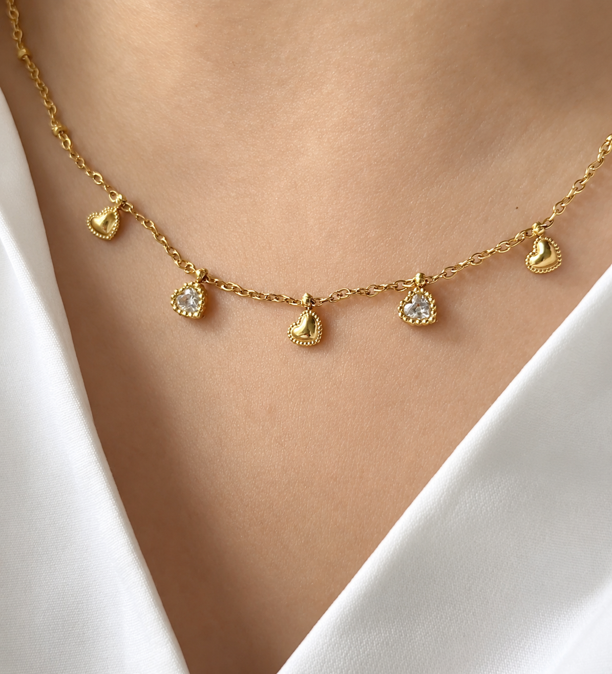 Louise Heart Necklace