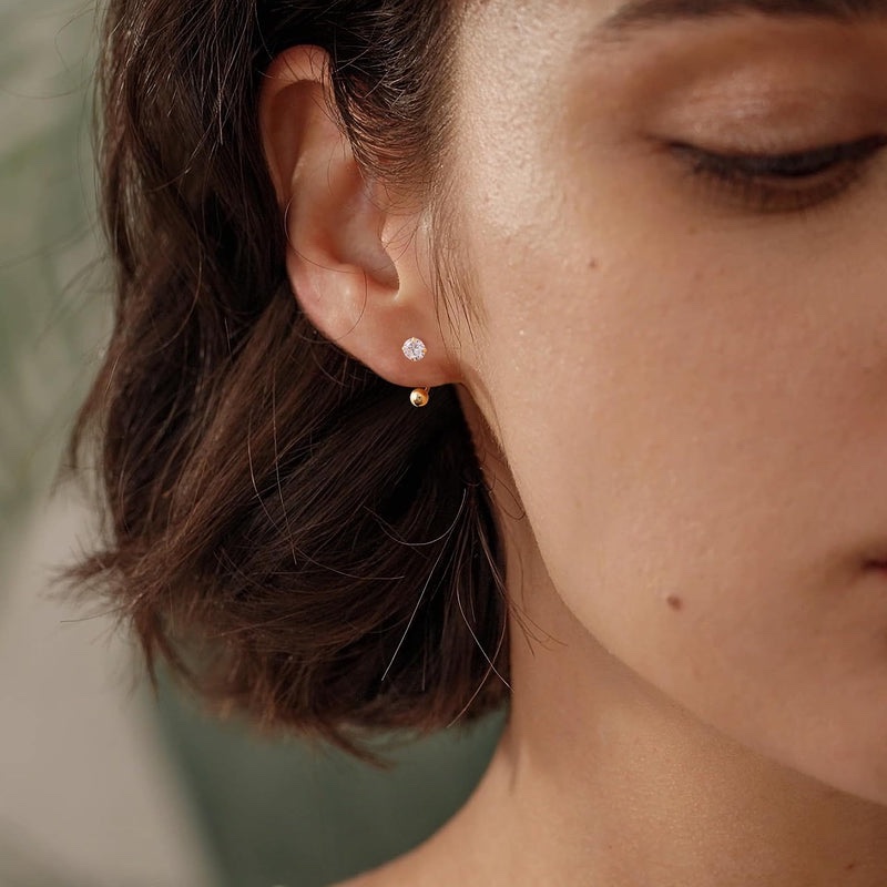 Aria Horseshoe Hoops
